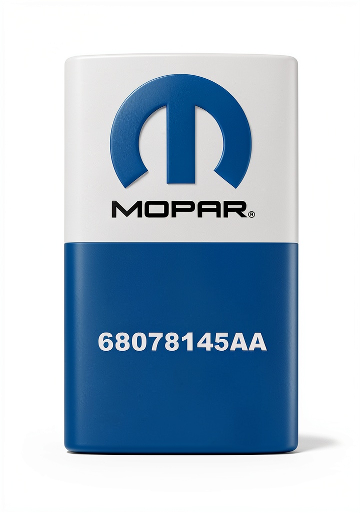 Mopar air conditioning pulley installed on a vehicle engine bay
