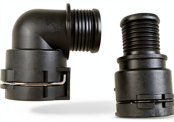 HLVEAUTO Lower Radiator Hose Durable Metal-0