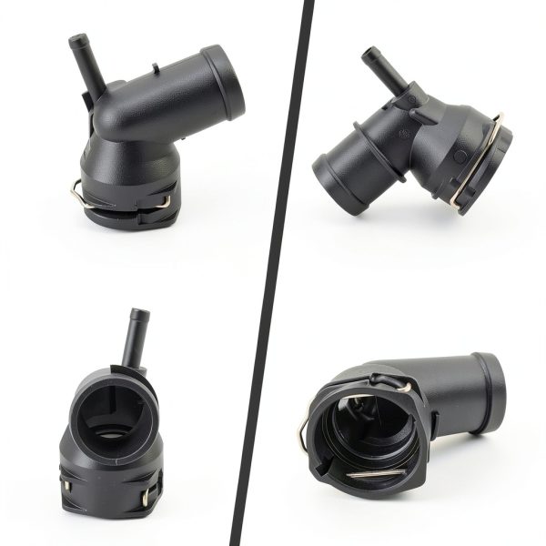 CARBBIA Upper Radiator Coolant Hose Pipe 654800 for Audi & VW-2