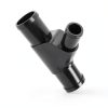 BAGARAATAN Coolant Y‑Pipe for Ford Super Duty 6.0L Aluminum Black-1