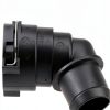 X AUTOHAUX Quick Water Connector Black Plastic Hose for Honda Accord-6