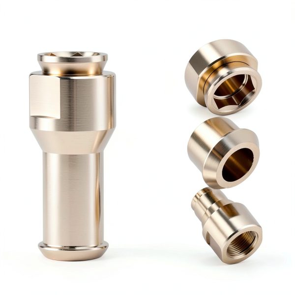 Sunroof Drain Tube Hose Connector EVRBUL Brass Upgrade 5.5in Golden-2
