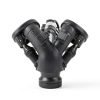 BAGARAATAN Coolant Y‑Pipe for Ford Super Duty 6.0L Aluminum Black-5