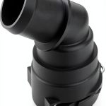 X AUTOHAUX Quick Water Connector Black Plastic Hose for Honda Accord-0