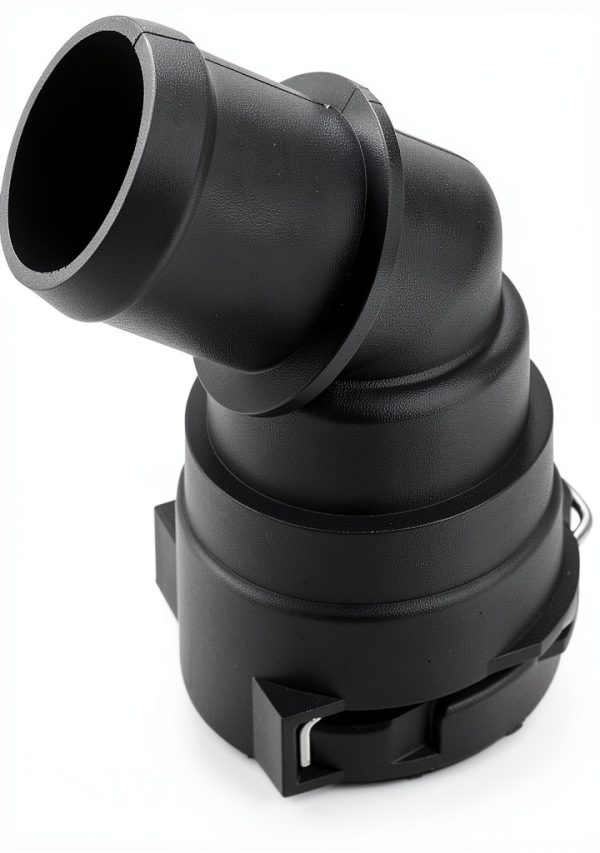 X AUTOHAUX Quick Water Connector Black Plastic Hose for Honda Accord-0