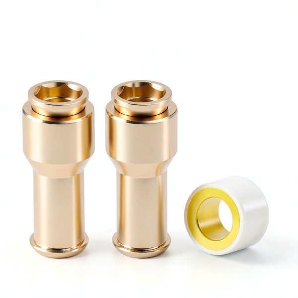 Sunroof Drain Tube Hose Connector EVRBUL Brass Upgrade 5.5in Golden-6