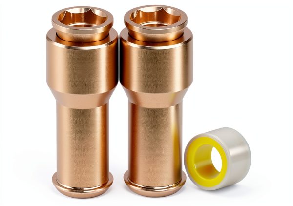 Sunroof Drain Tube Hose Connector EVRBUL Brass Upgrade 5.5in Golden-0
