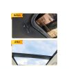 Sunroof Drain Tube Hose Connector EVRBUL Brass Upgrade 5.5in Golden-5