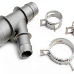 X AUTOHAUX Radiator Hose Connector Silver NPT 0.72 Thread for Cadillac-0