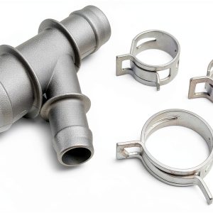 X AUTOHAUX Radiator Hose Connector Silver NPT 0.72 Thread for Cadillac-0