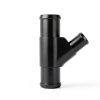 BAGARAATAN Coolant Y‑Pipe for Ford Super Duty 6.0L Aluminum Black-2