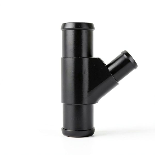 BAGARAATAN Coolant Y‑Pipe for Ford Super Duty 6.0L Aluminum Black-2